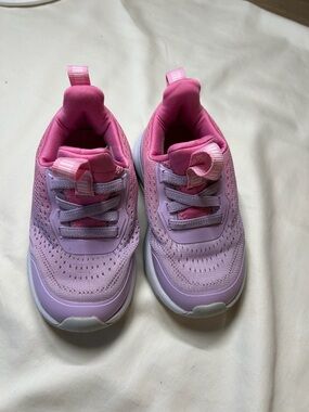 Target Girls Pink and Lavender Athletic Sneakers